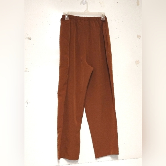 QuverThreads pants tan elastic waist band Size: H4 - Picture 2 of 5